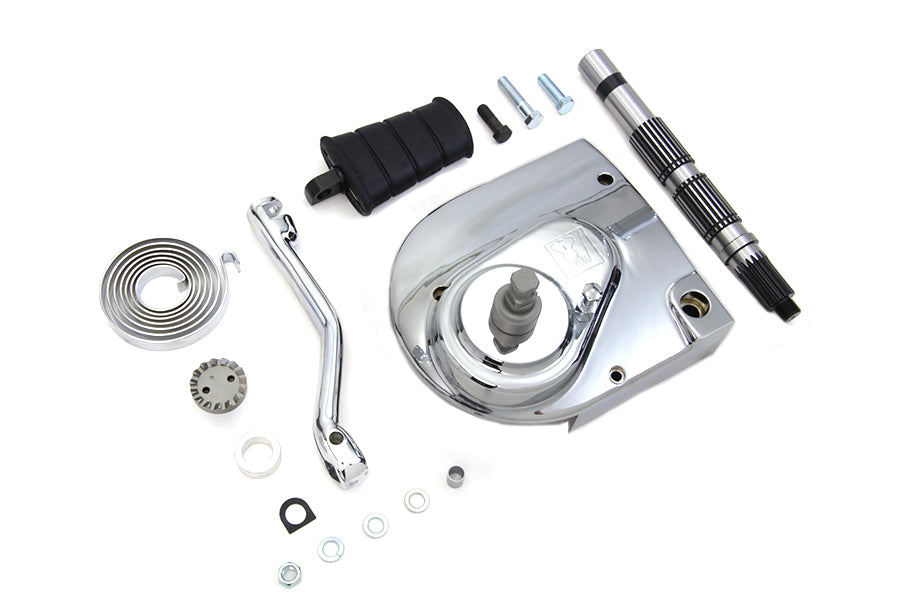 V-Twin Manufacturing Kick Starter Conversion Kit Chrome - additional view 4