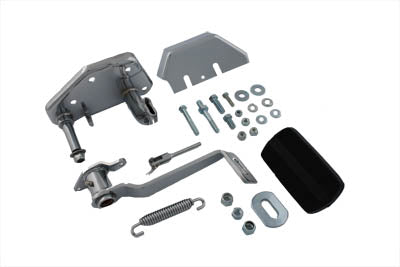 V-Twin Manufacturing Brake Control Kit Chrome without Master Cylinder