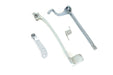V-Twin Manufacturing XL Brake Pedal Kit Zinc Plated