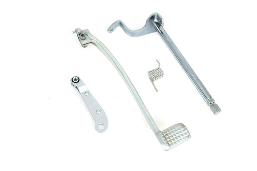 V-Twin Manufacturing XL Brake Pedal Kit Zinc Plated