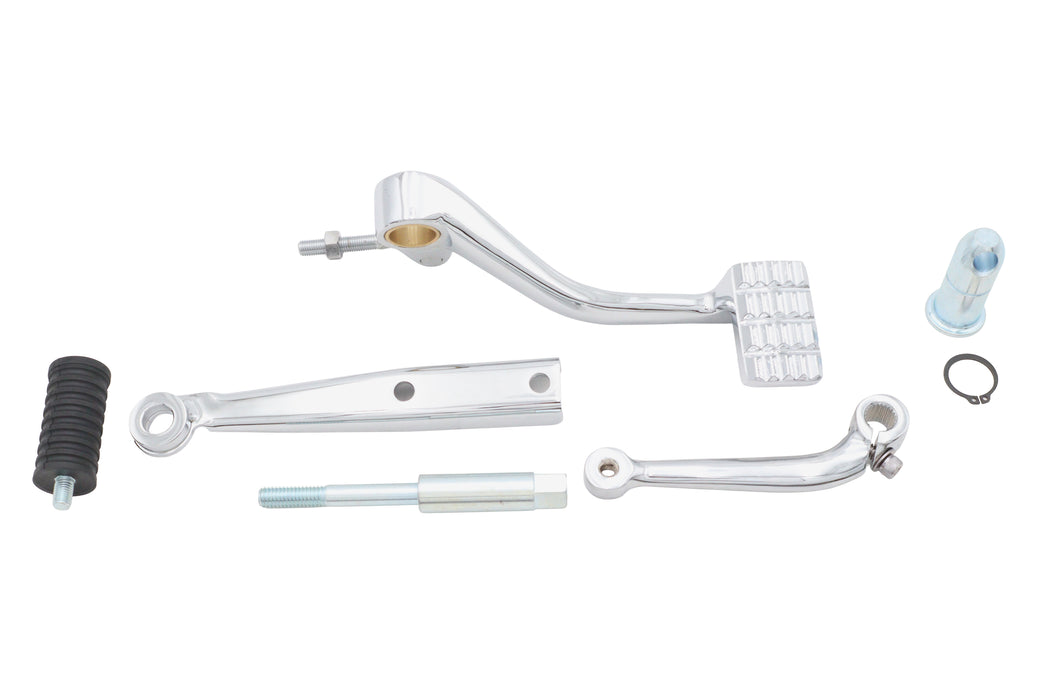 V-Twin Manufacturing XL Stock Mid Control Kit with Polished Brake Pedal - additional view 2
