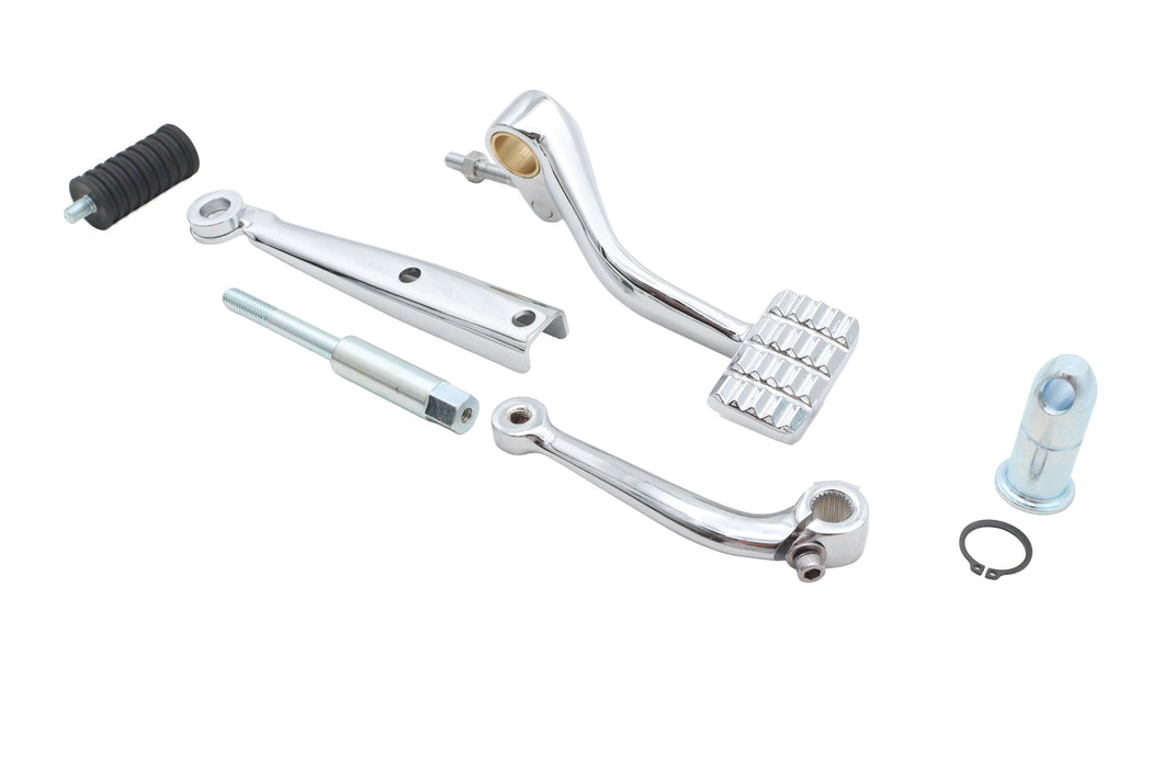 V-Twin Manufacturing XL Stock Mid Control Kit with Polished Brake Pedal - additional view 3