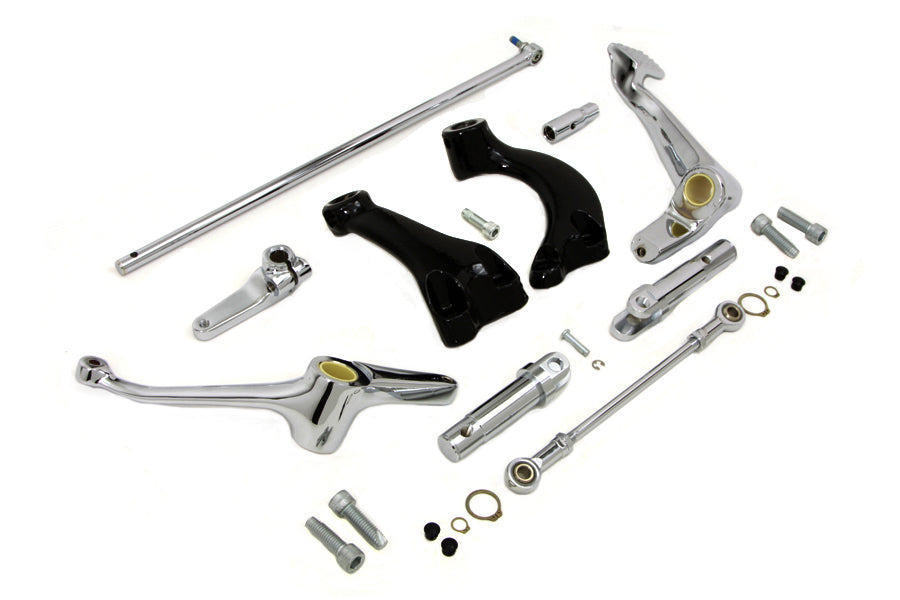 V-Twin Manufacturing Chrome Forward Control Kit with Pegs - additional view 2