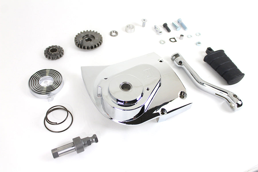 V-Twin Manufacturing Kick Starter Conversion Kit Chrome - additional view 3