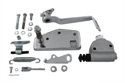 V-Twin Manufacturing Chrome Forward Brake Control Kit Hydraulic