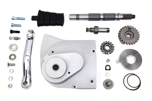 V-Twin Manufacturing Kick Starter Conversion Kit Alloy Finish