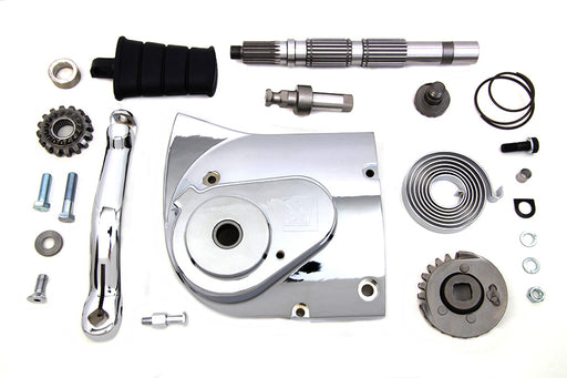 V-Twin Manufacturing Kick Starter Conversion Kit Chrome