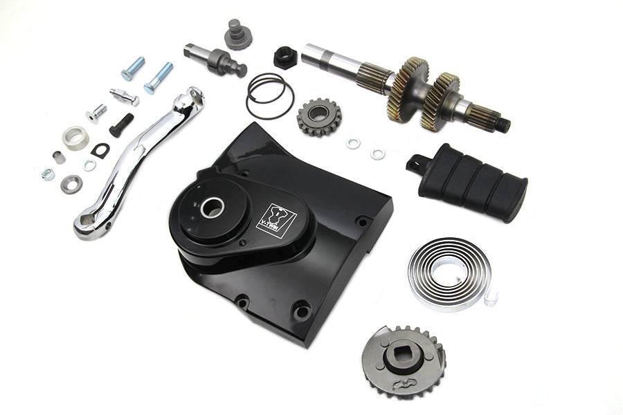 V-Twin Manufacturing Kick Starter Conversion Kit Black - additional view 2