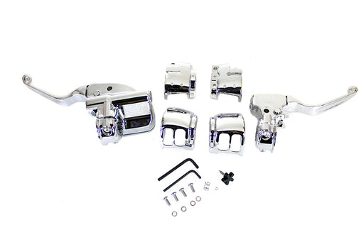 V-Twin Manufacturing Handlebar Control Kit Chrome