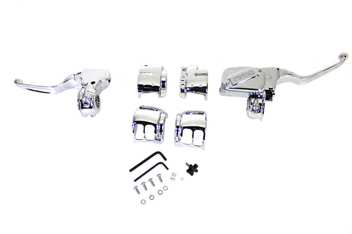 V-Twin Manufacturing Handlebar Control Kit Chrome - additional view 2