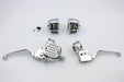 V-Twin Manufacturing Contour Style Chrome Handlebar Control Kit - additional view 2