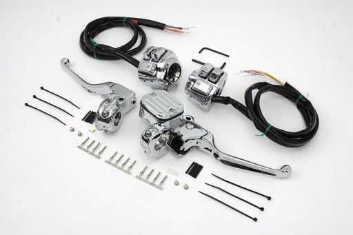 V-Twin Manufacturing Chrome Handlebar Control Kit - additional view 2