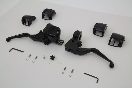 V-Twin Manufacturing Handlebar Control Kit Black - additional view 2