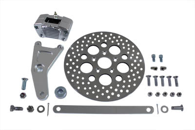 V-Twin Manufacturing GMA Anodized Rear Caliper Conversion Kit and 11-1/2 Disc - additional view 2