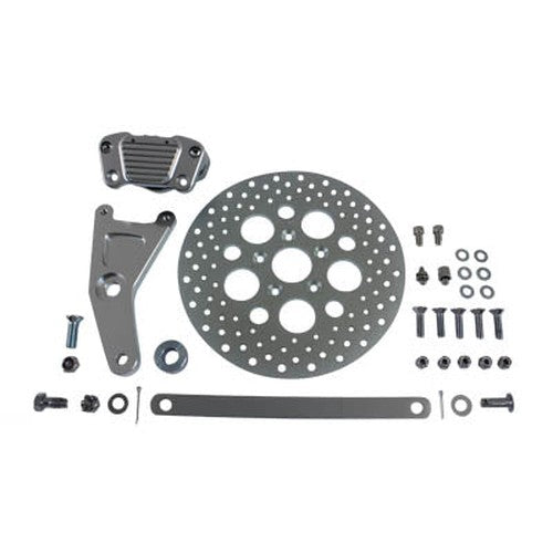 GMA Anodized Rear Caliper Conversion Kit and 11-1/2 Disc - V-Twin 22-1068