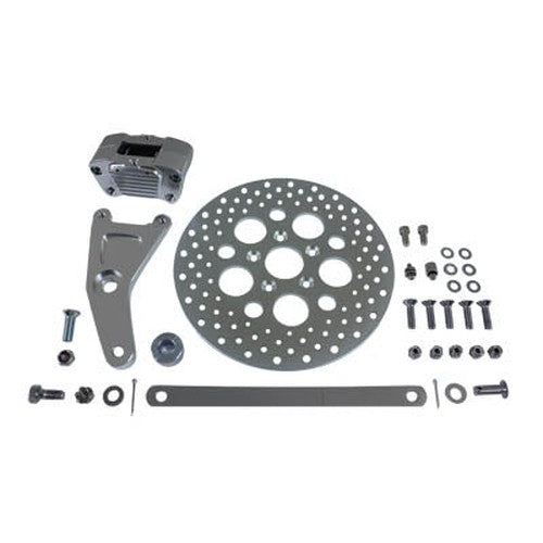 GMA Anodized Rear Caliper Conversion Kit and 11-1/2 Disc - V-Twin 22-1068