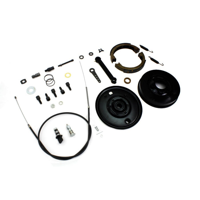 Spring Fork Front Brake Kit Black - V-Twin 22-1084