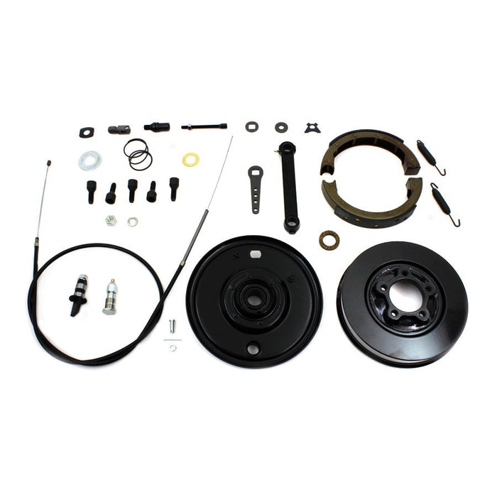 Spring Fork Front Brake Kit Black - V-Twin 22-1084