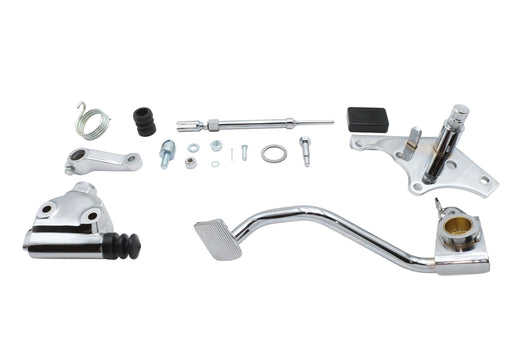 V-Twin Manufacturing Mid Brake Control Kit Chrome