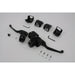 Smooth Contour Handlebar Control Kit Black - V-Twin 22-1161