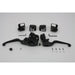 Smooth Contour Handlebar Control Kit Black - V-Twin 22-1161