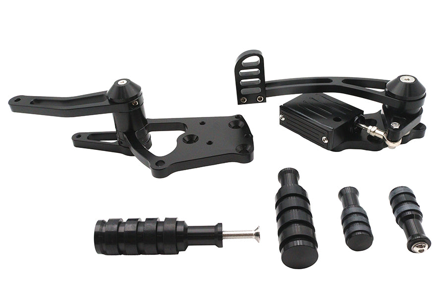 Ultima Ultima Billet Forward Control Kit Black