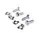 Front Fender Mount Kit Chrome - V-Twin 2292-8