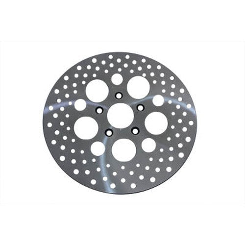 11-1/2 Drilled Front Brake Disc - V-Twin 23-0368 - OEM 44136-92