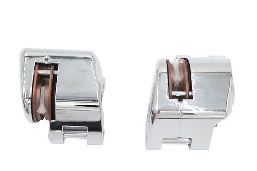 Duro Chrome 1-Piston Front Brake Caliper Set - additional view 2