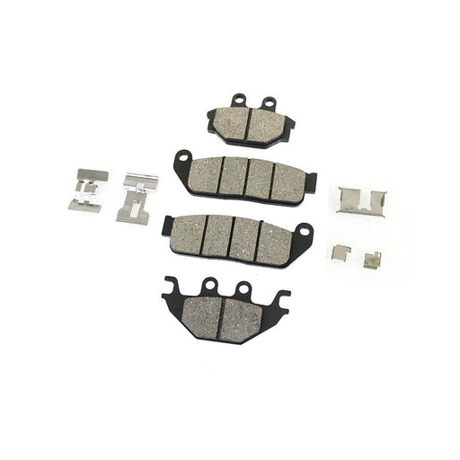 Duro Semi-Metallic Front and Rear Brake Pad Set - Duro B16-0950/1SCP - Twin Cam 2015-2016