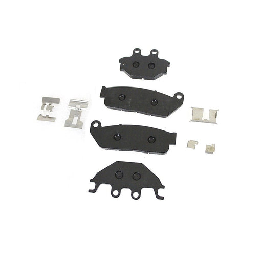 Duro Semi-Metallic Front and Rear Brake Pad Set - Duro B16-0950/1SCP - Twin Cam 2015-2016