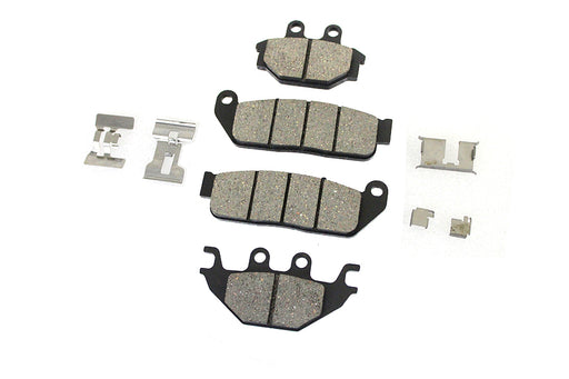 Duro Duro Semi-Metallic Front and Rear Brake Pad Set
