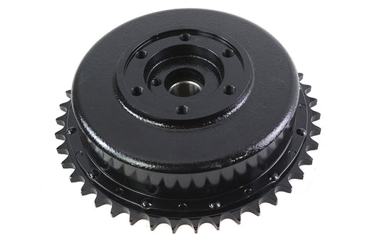 V-Twin Manufacturing 1947-1953 Indian Chief Rear Brake Drum Black - additional view 2