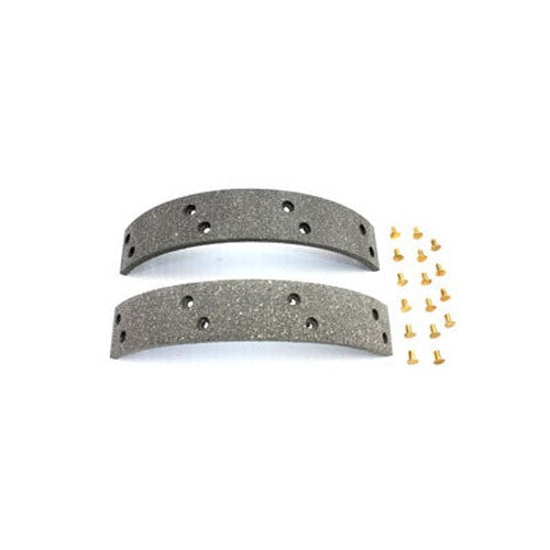Rear Brake Shoe Lining with Rivets - V-Twin 23-1989 - OEM 41802-58