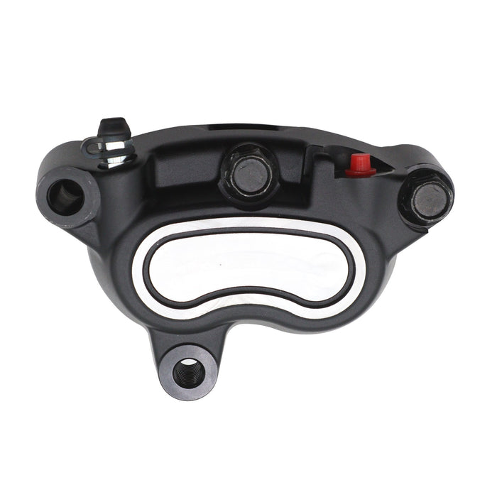 Edart Matte Black Front Brake Caliper Kit - Edart B16-0727MB - OEM 44046-08 - Twin Cam 2008-2011