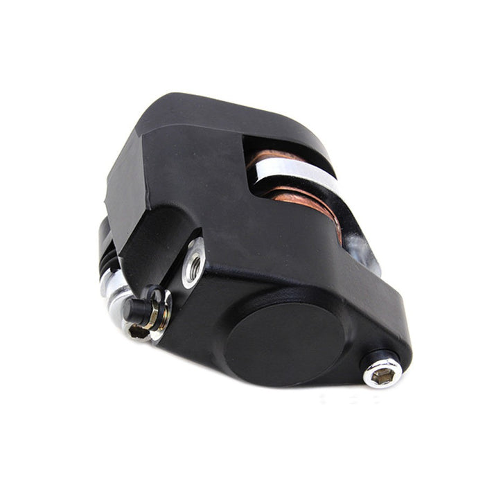 Black Front 1 Piston Left Side Caliper - Edart 75554B - OEM 44046-84C