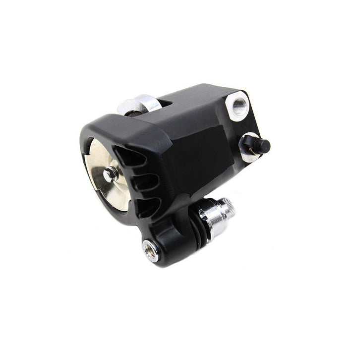 Black Front 1 Piston Left Side Caliper - Edart 75554B - OEM 44046-84C
