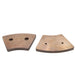 Ultima Sintered Front Brake Pad Set - Ultima 90-10 - OEM 44284-74 - Ironhead 1974-1977