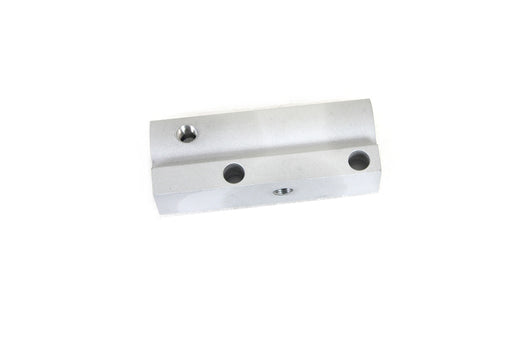 V-Twin Manufacturing Rear Remote Mount Master Cylinder Natural Alloy with Shot