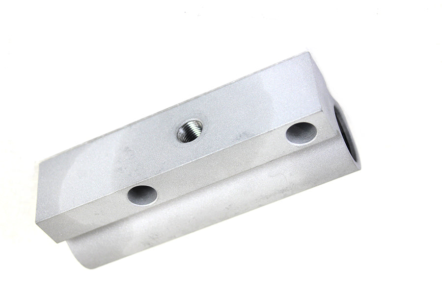 V-Twin Manufacturing Rear Remote Mount Master Cylinder Natural Alloy with Shot - additional view 4
