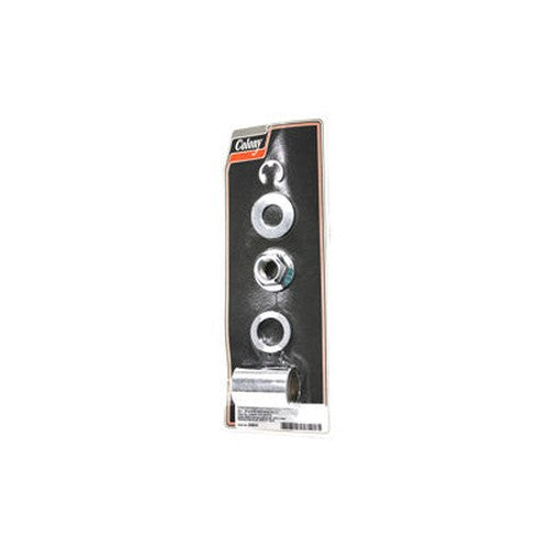 Rear Axle and Nut Spacer Kit Smooth Style Chrome - V-Twin 2335-5 - OEM 40947-06 - Twin Cam Dyna 2006-2007