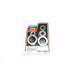 Front Axle Spacer Kit Smooth Style Chrome - V-Twin 2337-5 - Twin Cam Dyna 2006-2007