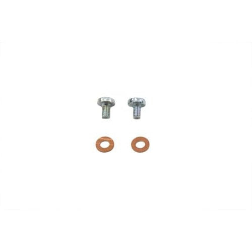 Fork Drain Screws - Eastern A-45790-80 - OEM 45790-80 - Shovelhead 1976+