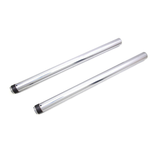 Hard Chrome Fork Tube Set Stock Length - V-Twin 24-0021 - OEM 45417-84 - Big Twin 1984-1999