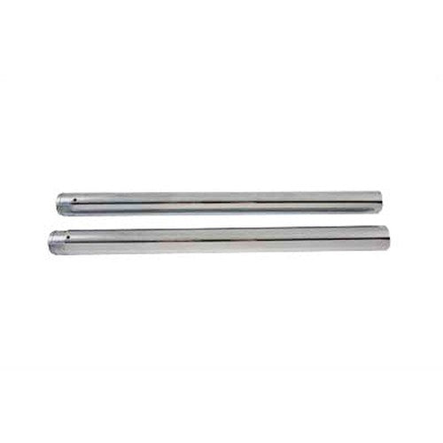 Chrome Fork Tube Set Stock Length - V-Twin 24-0047 - OEM 45417-00 - Big Twin 1997-2017