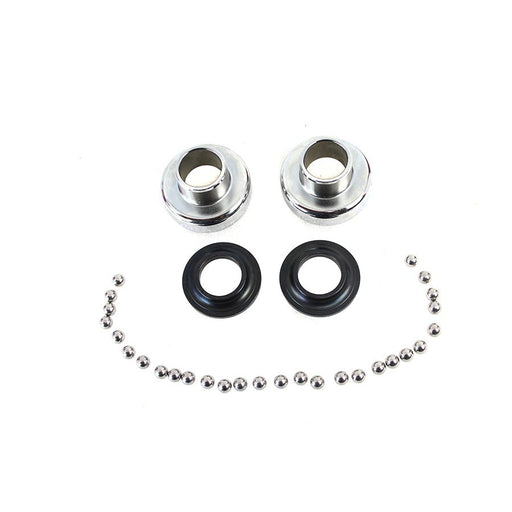 Chrome Complete Neck Cup Kit - V-Twin 24-0093