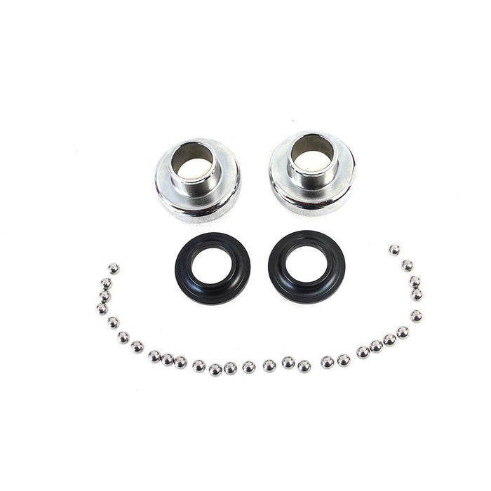 Chrome Complete Neck Cup Kit - V-Twin 24-0093