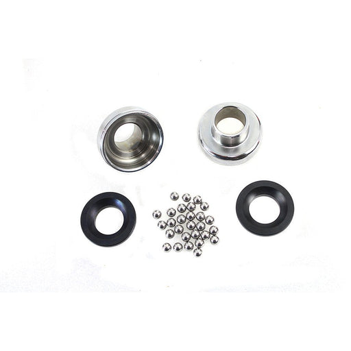 Chrome Complete Neck Cup Kit - V-Twin 24-0093