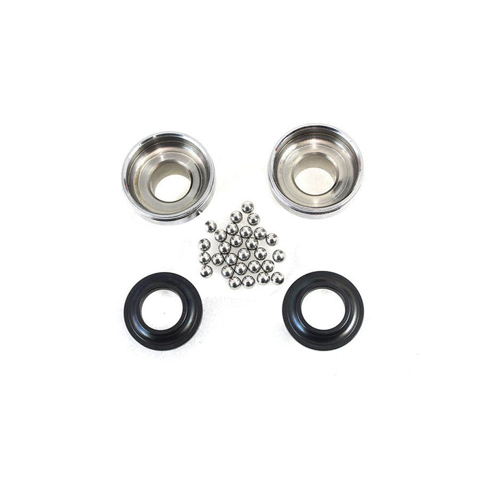 Chrome Complete Neck Cup Kit - V-Twin 24-0093