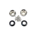 Chrome Complete Neck Cup Kit - V-Twin 24-0093